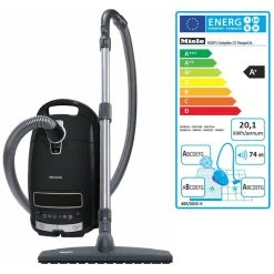 MIELE Aspirateur Traineau A+baa 74db Noir - Complete C3 Parquet Xl Eco/1 - M...