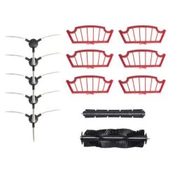 HKoenig Acc. SWR22 : 10 Filtres - 5 Supports De Filtre - 5 Brosses Latérales ...