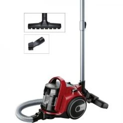 Aspirateur Robot BOSCH BGC05AAA2 Cleann'n Sans Sac Rouge - 78 DB - 28...