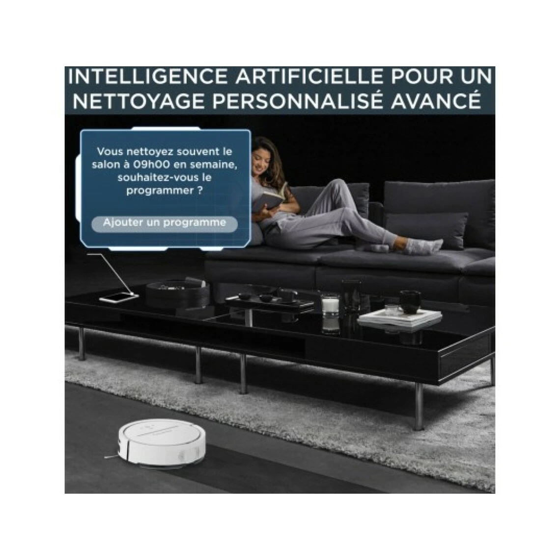 Rowenta Aspirateur Robot X-PLORER Serie 120 AI RR7877WH – Image 4