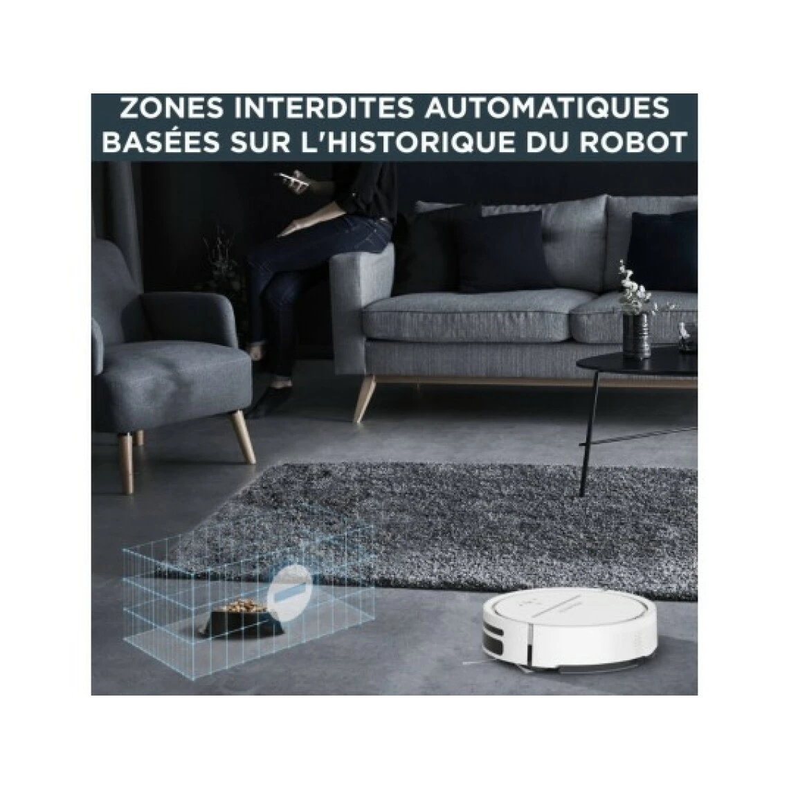 Rowenta Aspirateur Robot X-PLORER Serie 120 AI RR7877WH – Image 5