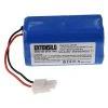 VHBW EXTENSILO Batterie Remplacement Pour Ecovacs 4ICR19/65, BL7402A, INR18...