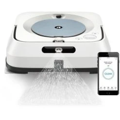 IROBOT Robot Nettoyeur Connecte BRAAVA M6134