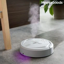 Innovagoods Robot Mopa Rechargeable 4 En 1 Avec Désinfection UV Et Humidificateur...