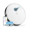 Yeedi Vac Hybrid Aspirateur Robot 67dB Contrôle Vocal HEPA Blanc