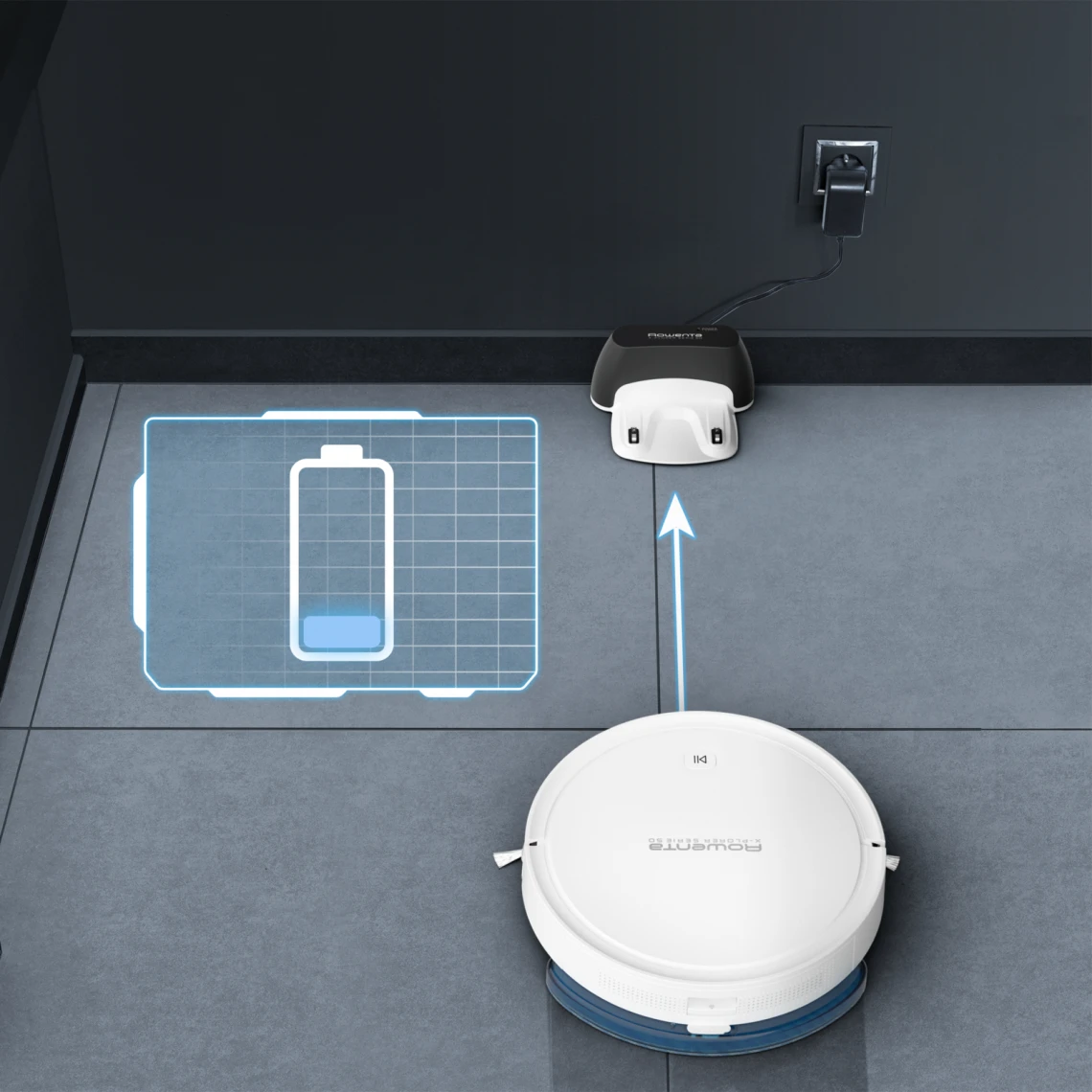 Rowenta X-Plorer Serie 50 Aspirateur Robot RR7387WH â Image 4