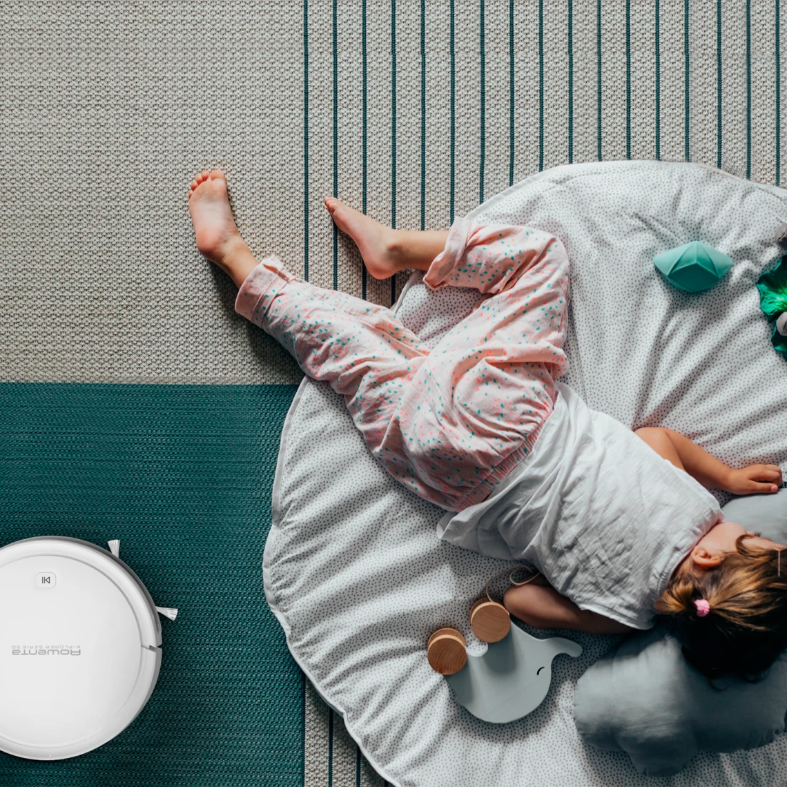 Rowenta X-Plorer Serie 50 Aspirateur Robot RR7387WH â Image 7